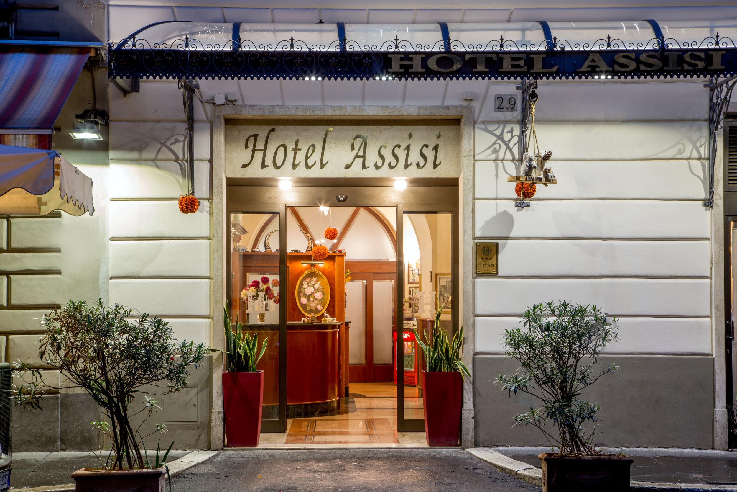 Hotel Assisi Rome Bagian luar foto